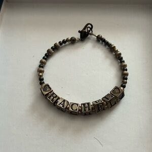 ‘Rachel’ Beaded Name Bracelet Small